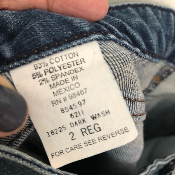 Boston Proper Dark Wash Bootcut Jean - Picture 7 of 9